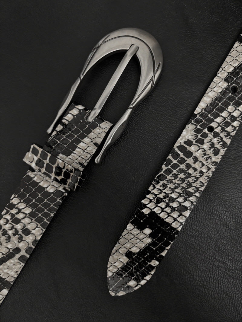 Niche Snake Pattern Belt
