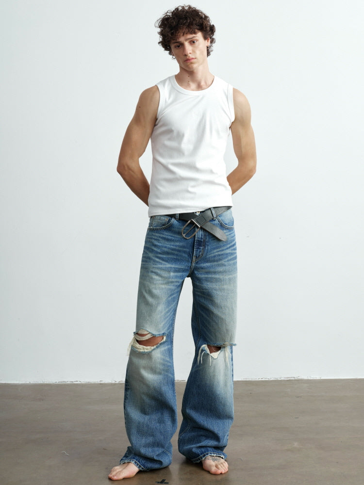 Nevada Vintage Cut Straight Jeans