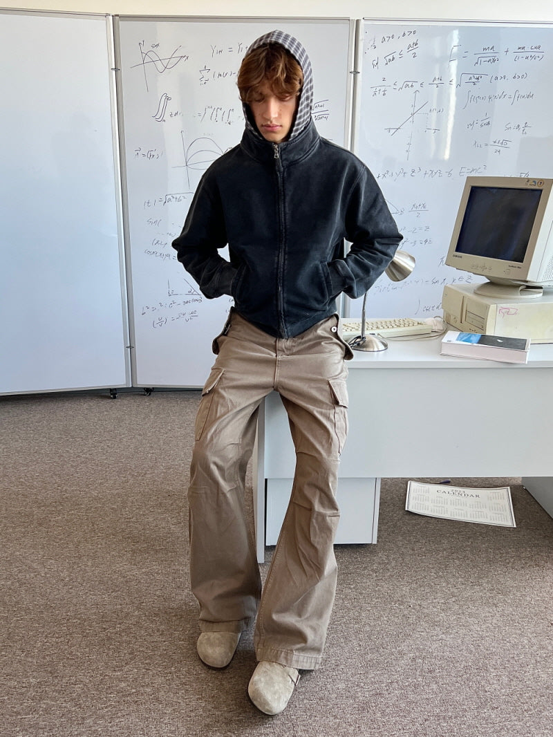 Sand Vintage Cargo Pants