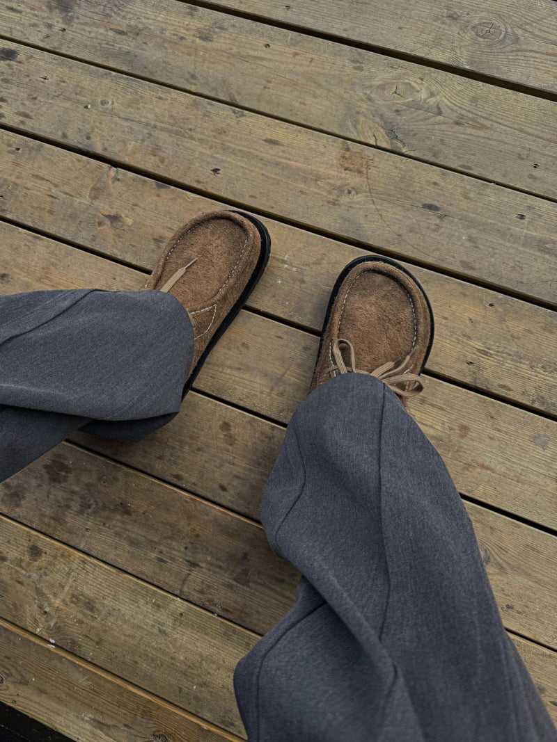Platform Cargo Leather Shoes