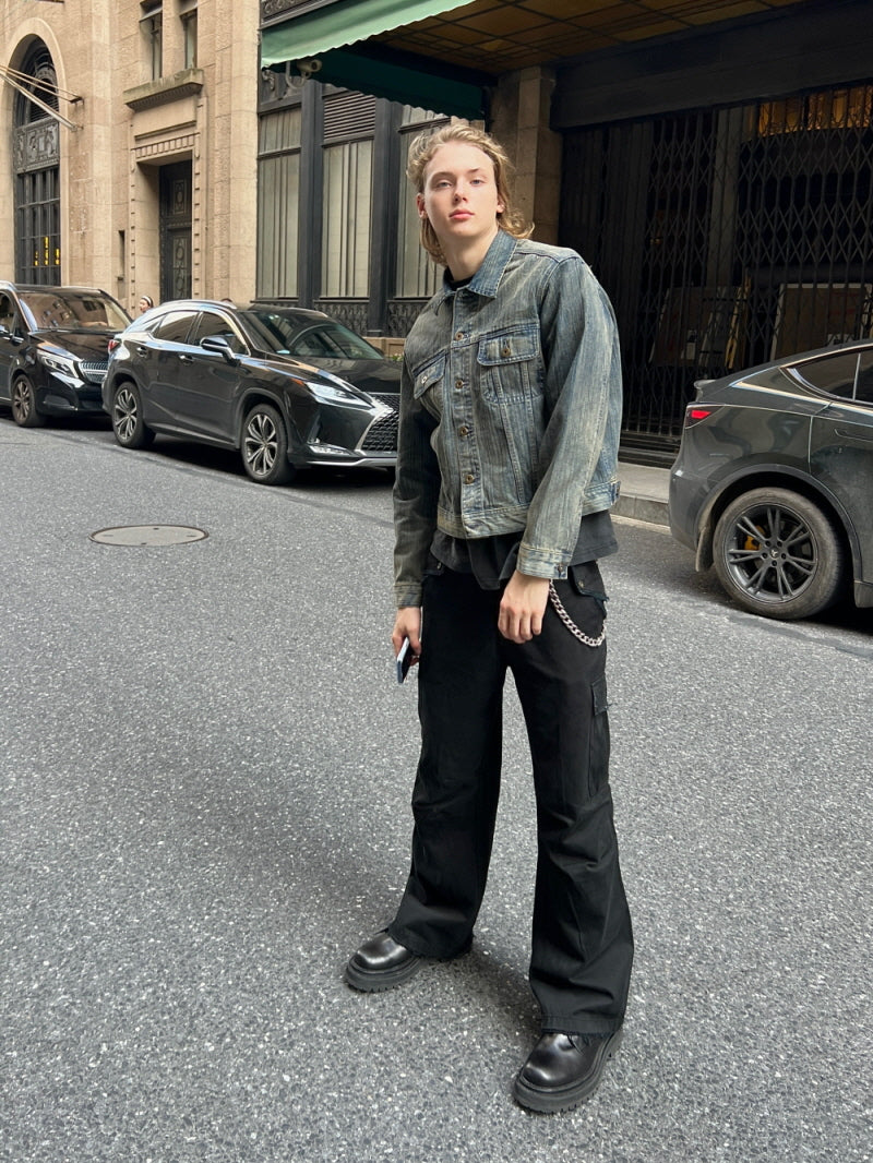 Vintage Washed Cargo Pants