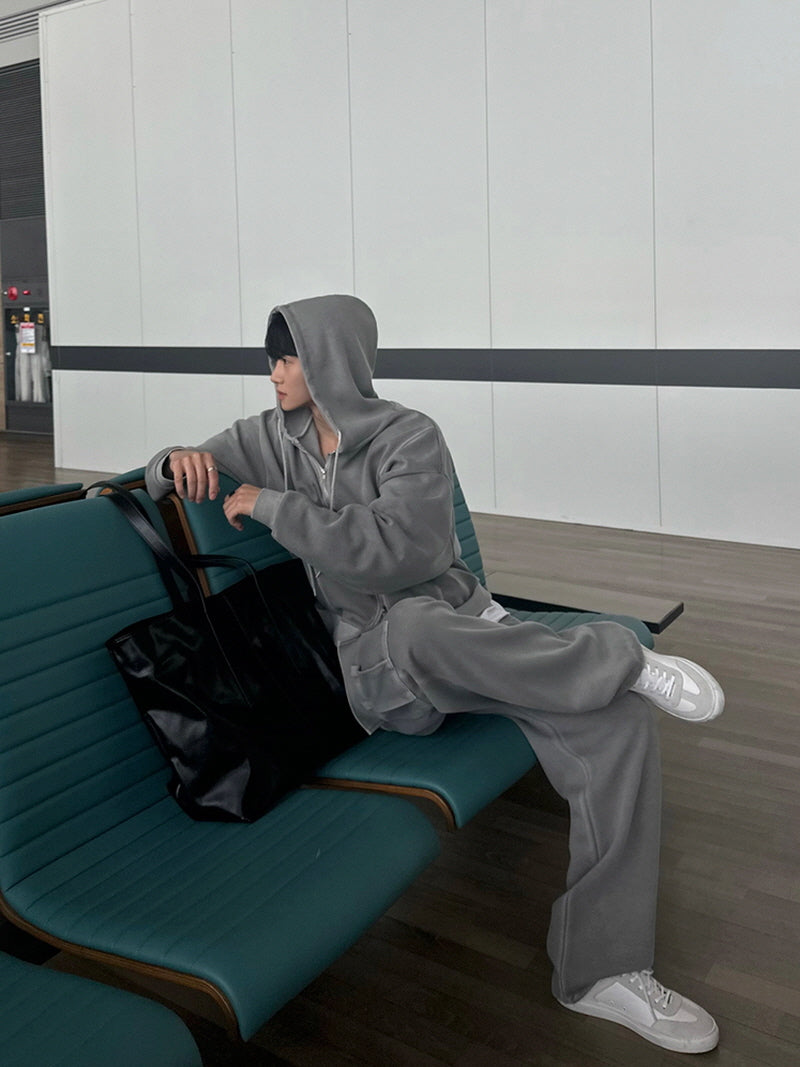Street Zip Hood Sweat