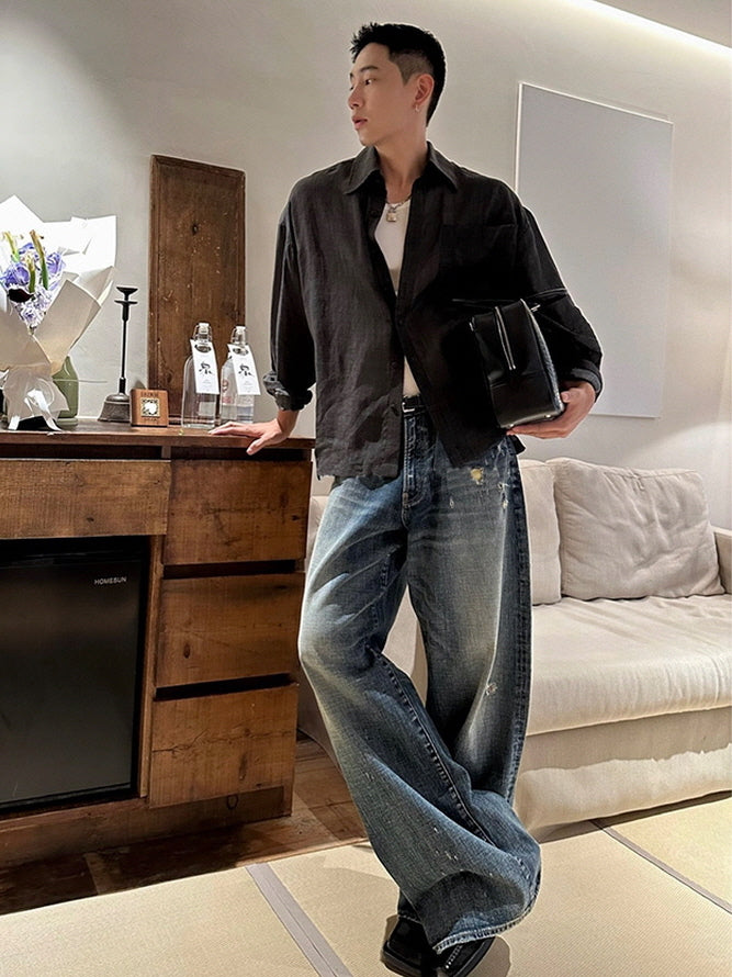 Linen Heritage Long Sleeve Shirt