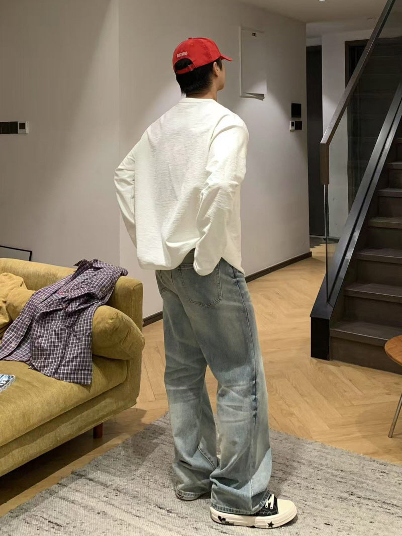 Nevada Washed Straight Jeans