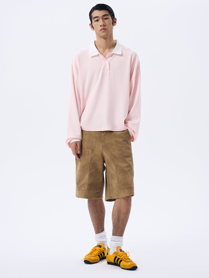 Pastel Long Polo Tee