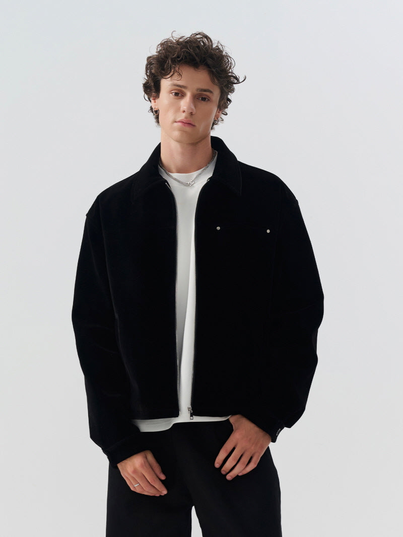 Velvet Lapel Jacket