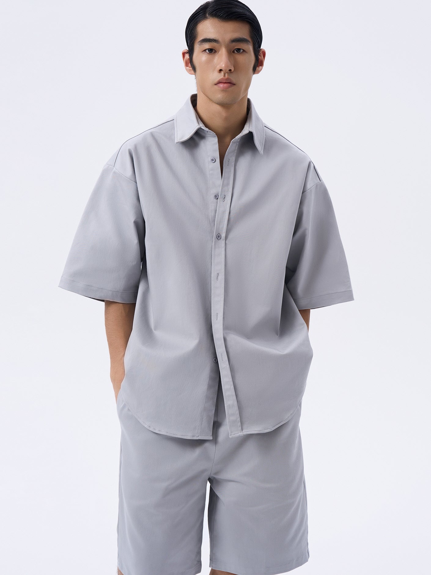 Cloud Soot Hemp Shirt