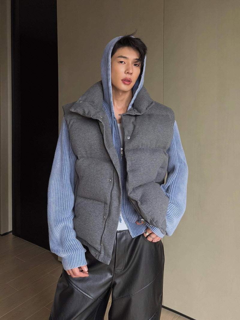 Winter Duck Down Padded Vest