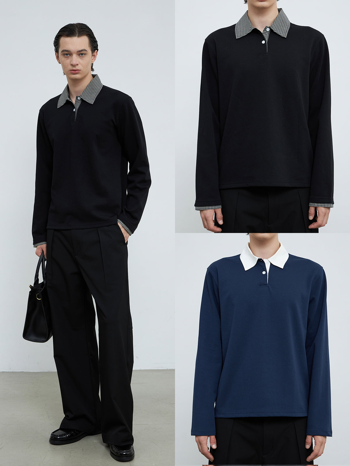 Two-Tone Smart Layer Polo Shirt
