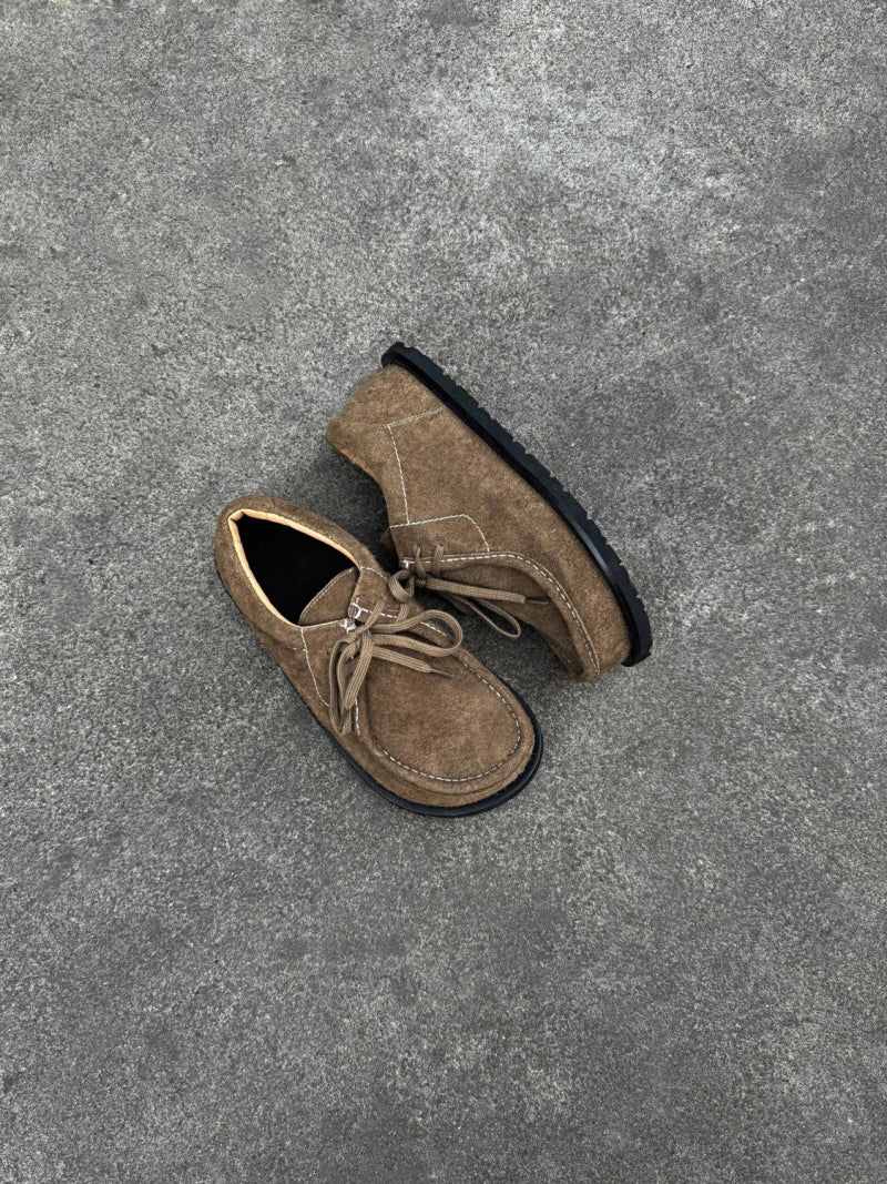 Platform Cargo Leather Shoes