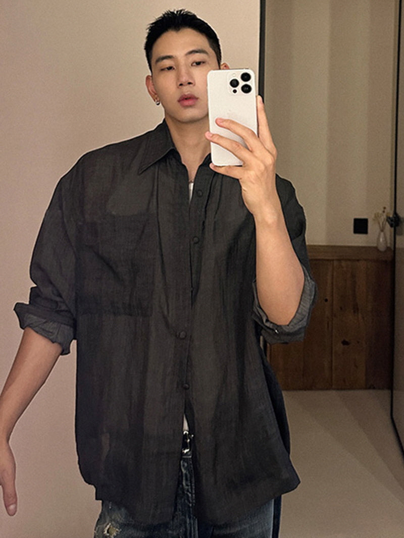 Linen Heritage Long Sleeve Shirt