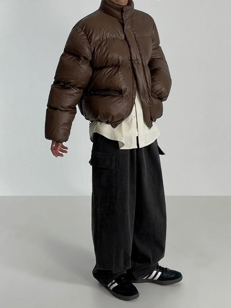 Retro Stand Cotton Jacket