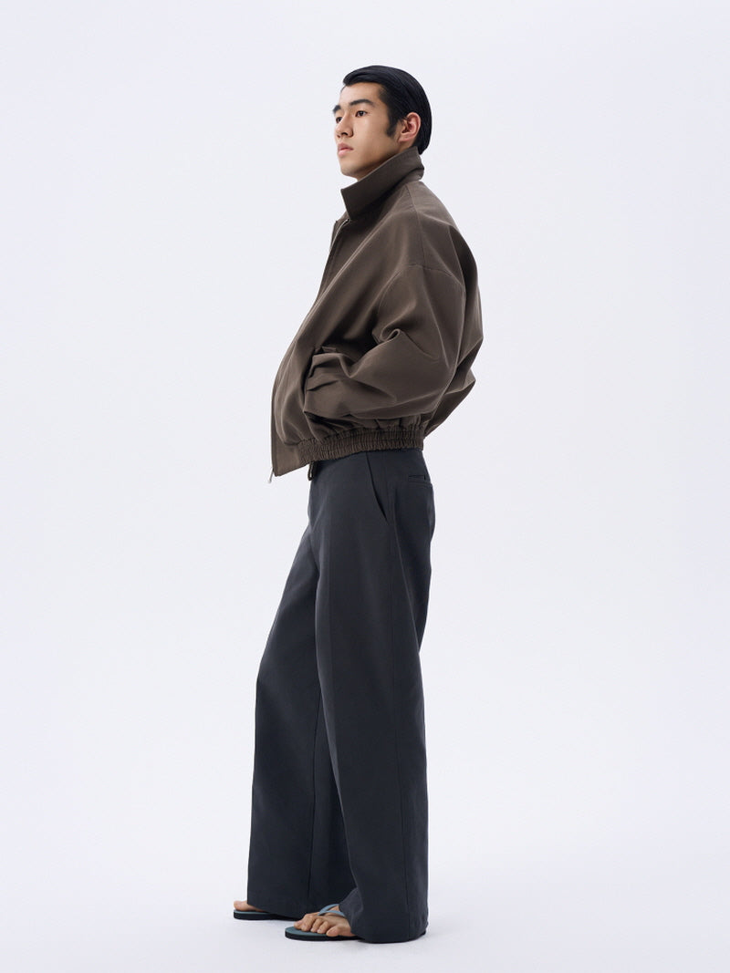 Brown Minimal Jacket