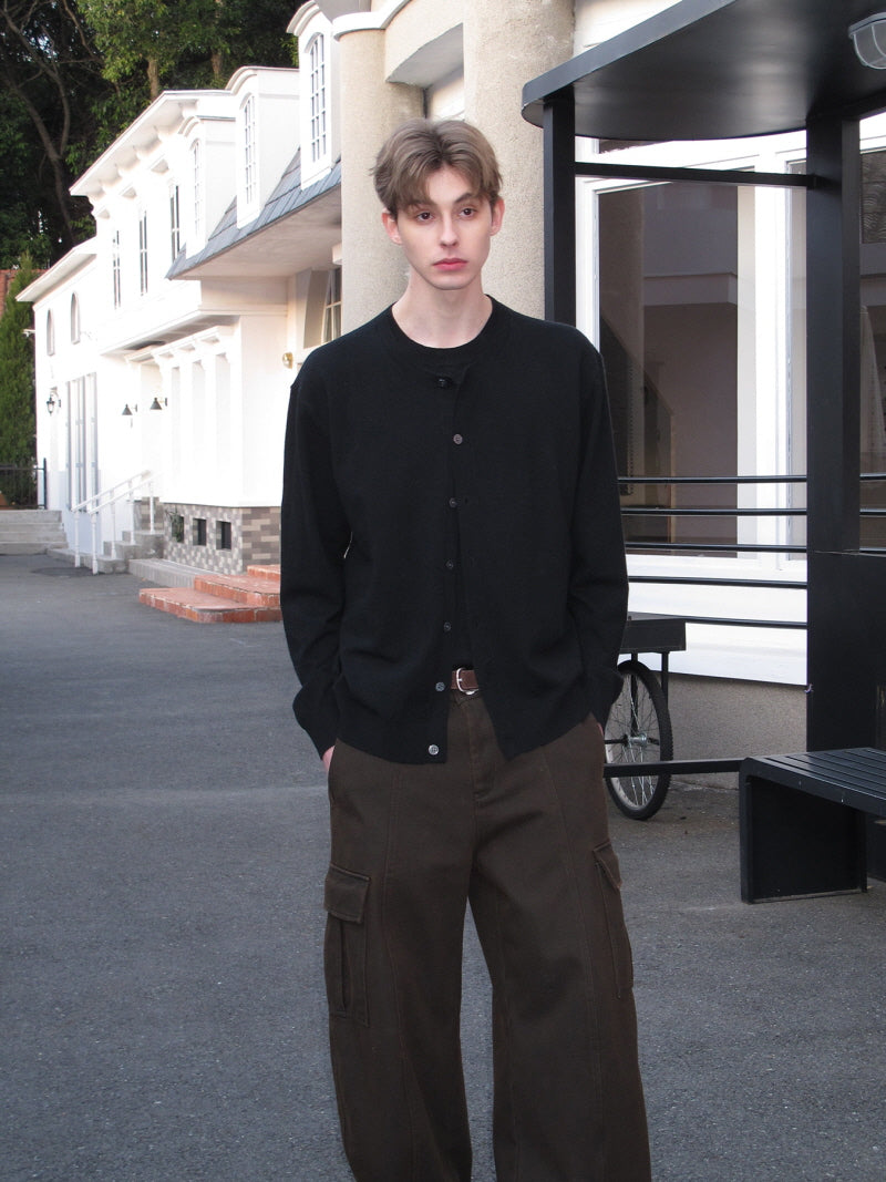 Faux Layered Fluffy Sweater