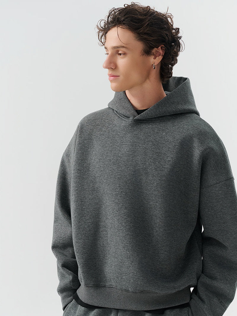 Heavy Fleece Boxy Hoodie