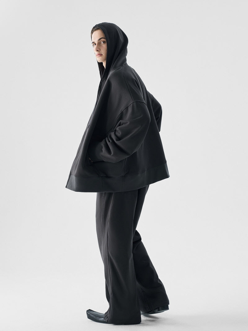 Relaxed Zip Sweat Jacket