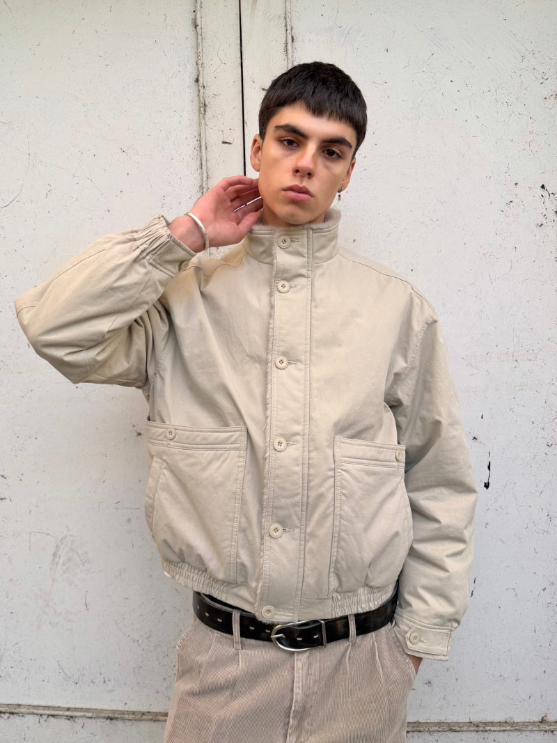 Vintage Mountain Fur Collar Jacket