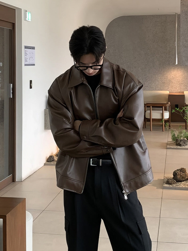 Leather Biker Jacket