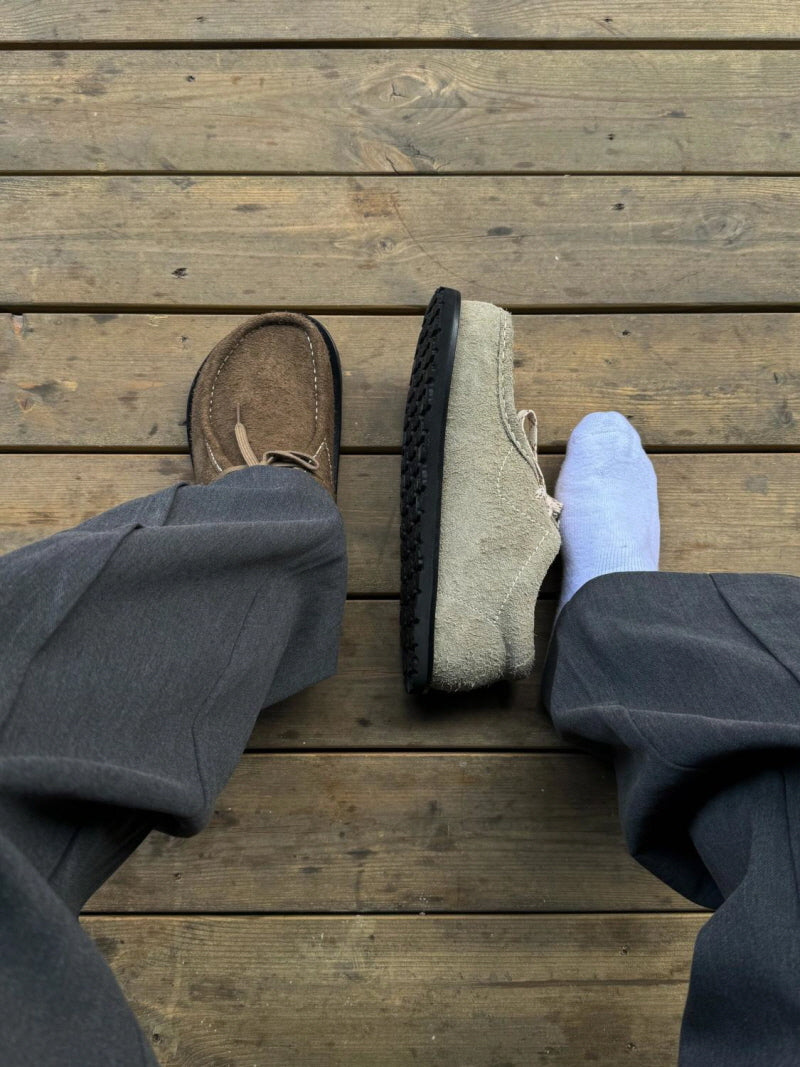 Platform Cargo Leather Shoes