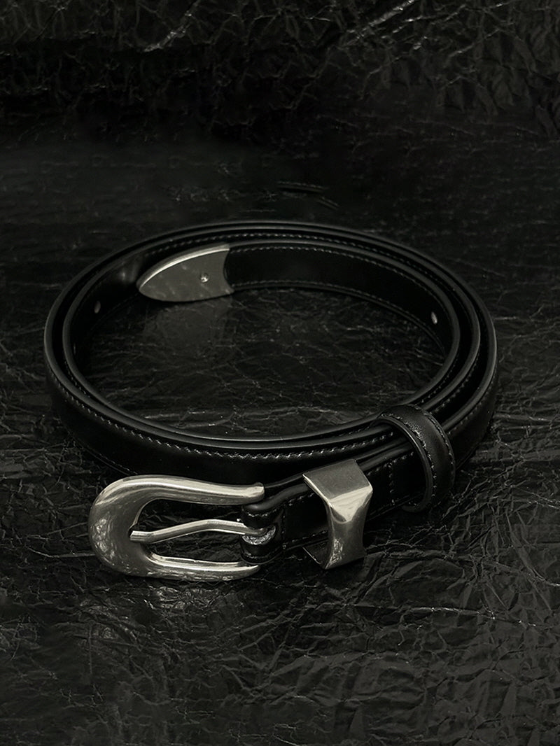 Metal Pin Buckle Belt