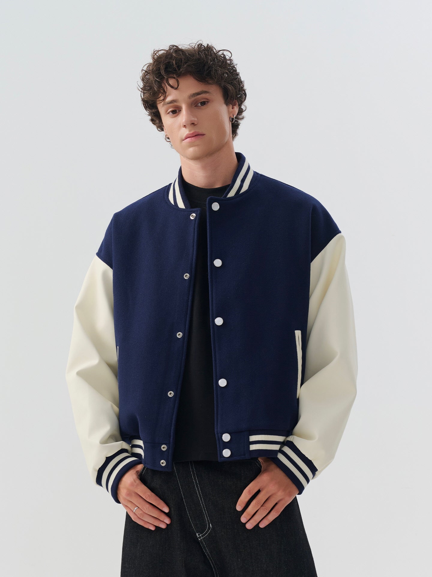 American Retro Style Baseball Jacket