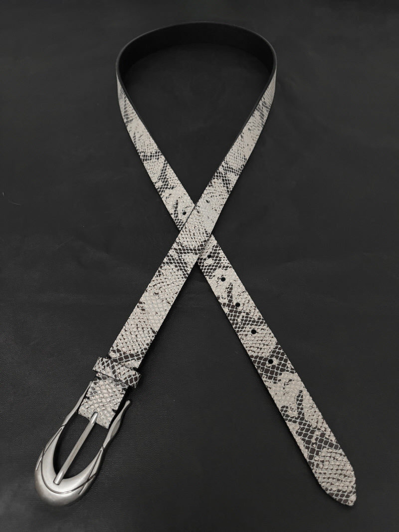 Niche Snake Pattern Belt