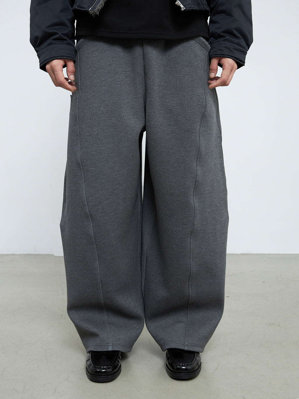 3D Drape Banana Pants