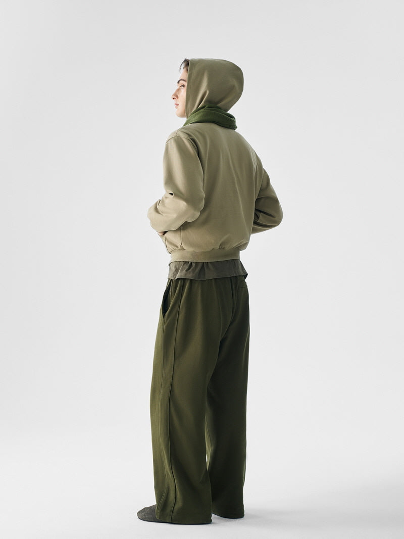 Cinched Waist Boxy Hoodie