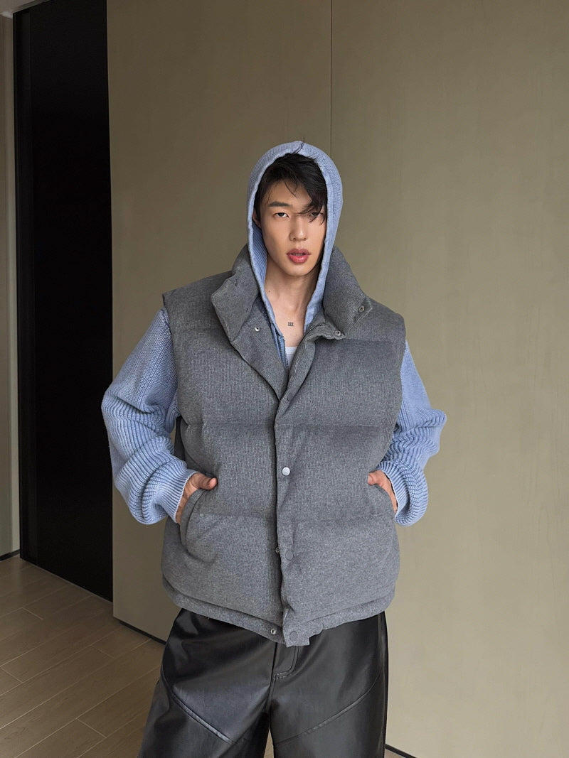 Winter Duck Down Padded Vest