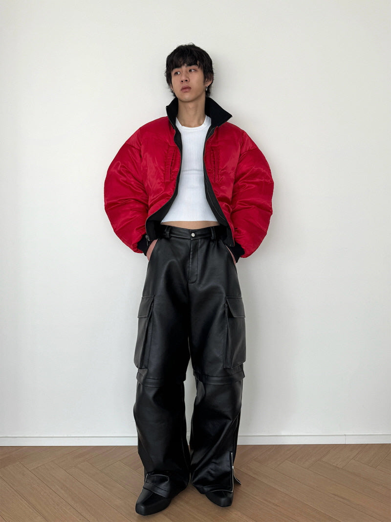 Reversible Flight Bomber Jacket