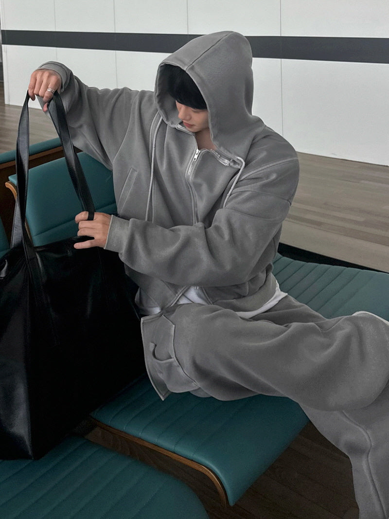 Street Zip Hood Sweat