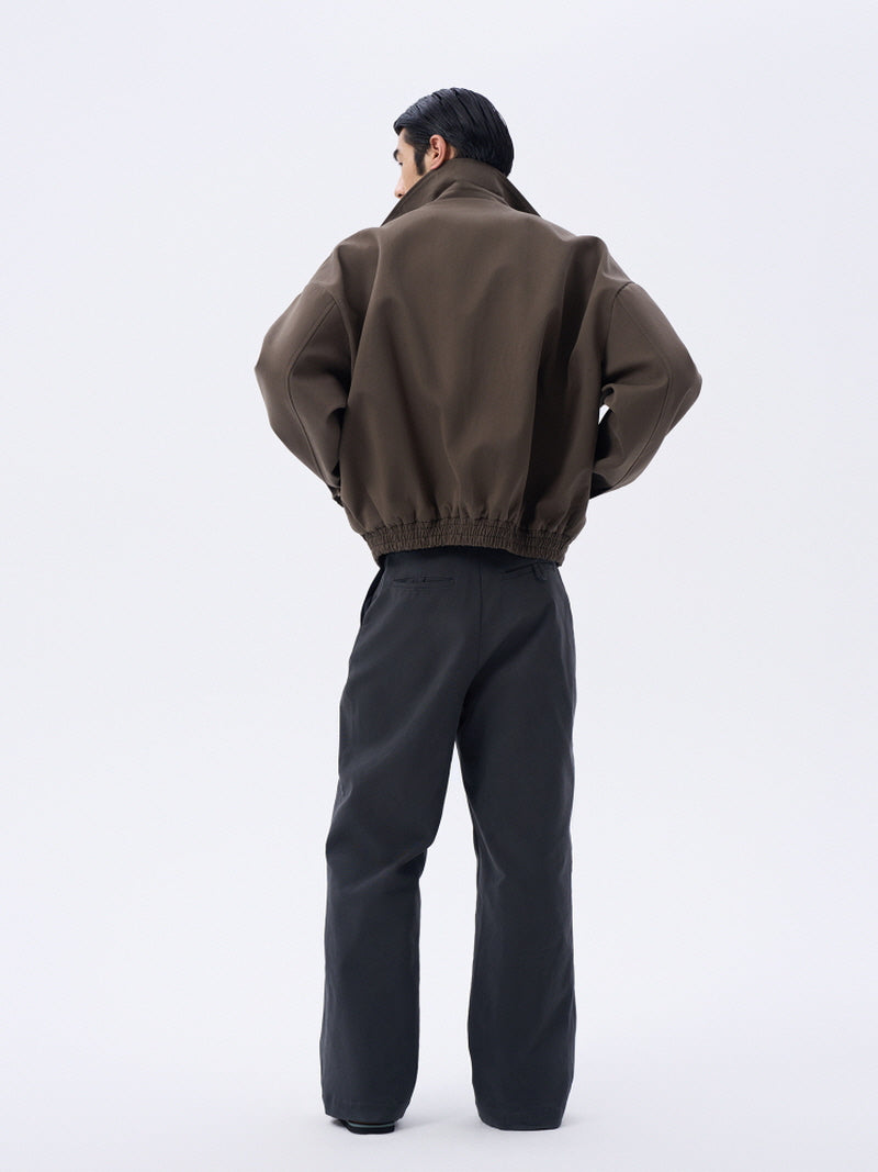 Brown Minimal Jacket