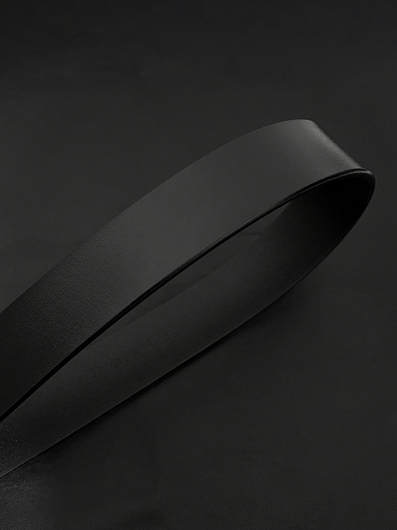 Classic Black Buckle Belt