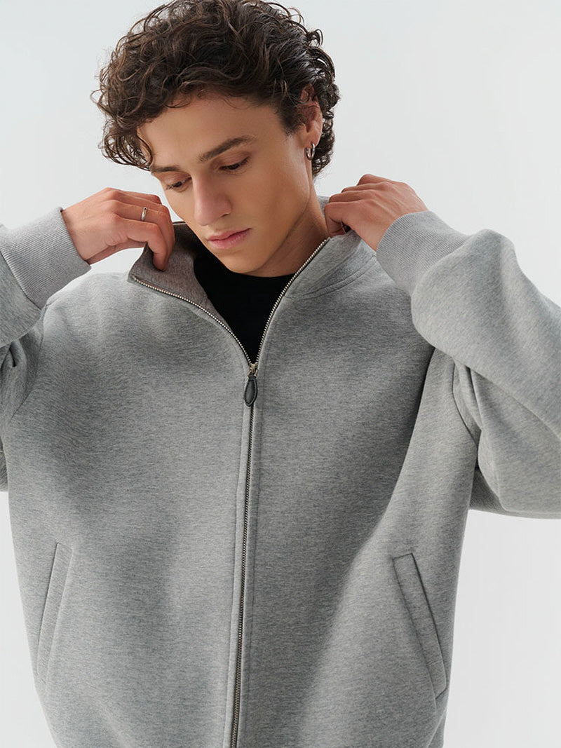 Heavy Fleece Zip Sweat Jacket