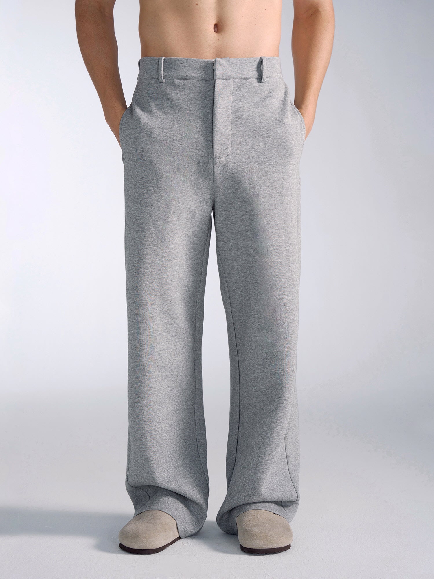 Grey Air Cotton Breathable Sweatpants