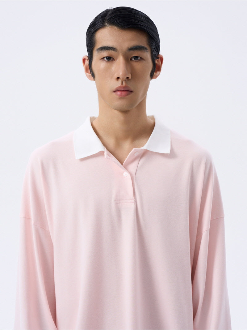 Pastel Long Polo Tee
