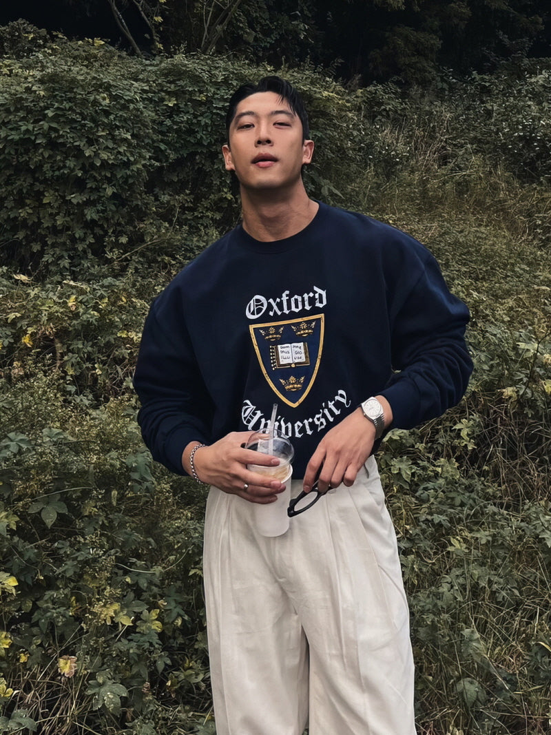 Heavy Print Sweatshirt