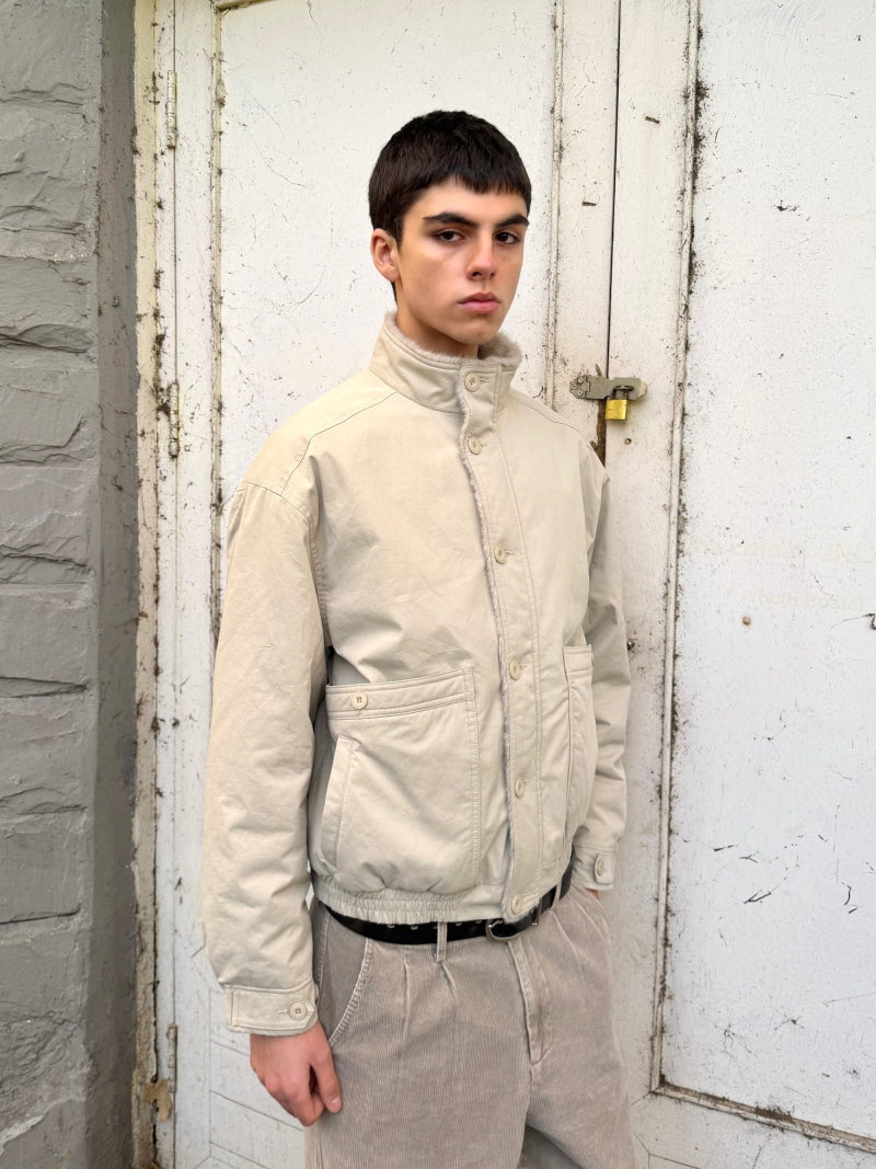 Vintage Mountain Fur Collar Jacket