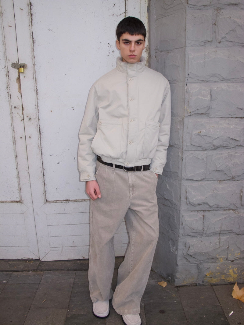 Vintage Mountain Fur Collar Jacket