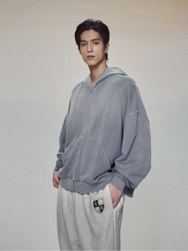 Soft Garment-Dyed Sweatshirt