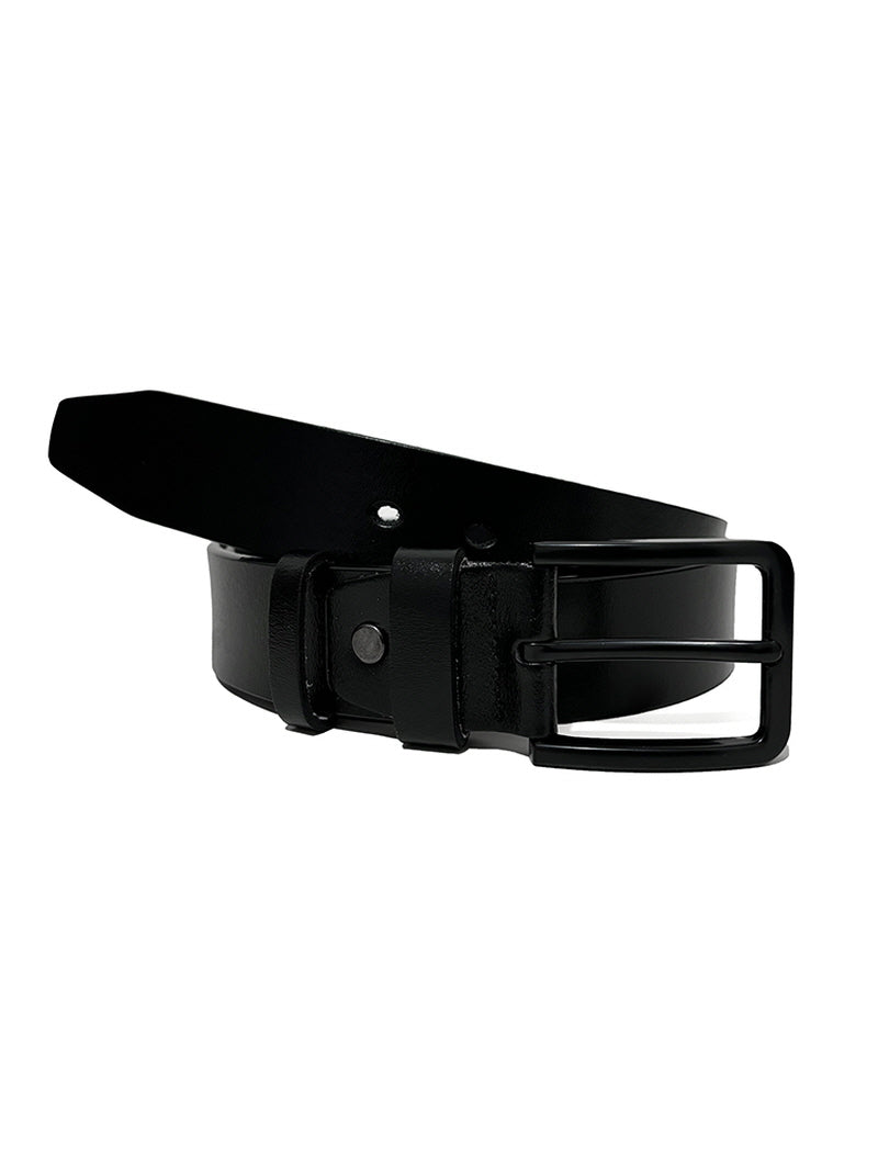 Classic Black Buckle Belt