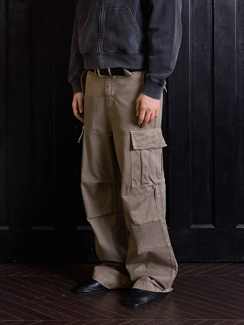 Sand Vintage Cargo Pants