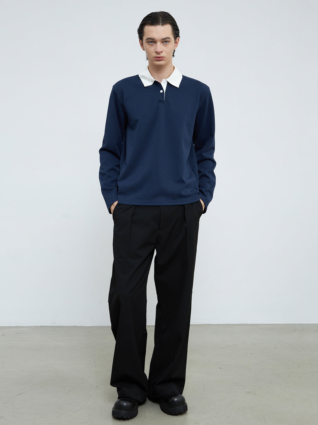Two-Tone Smart Layer Polo Shirt