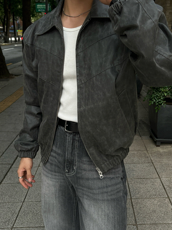 Retro Cropped Lapel Jacket