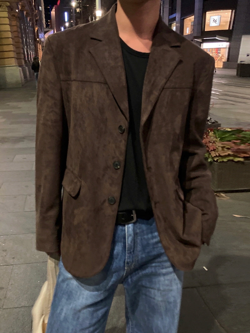 Vintage Commuter Loose Blazer