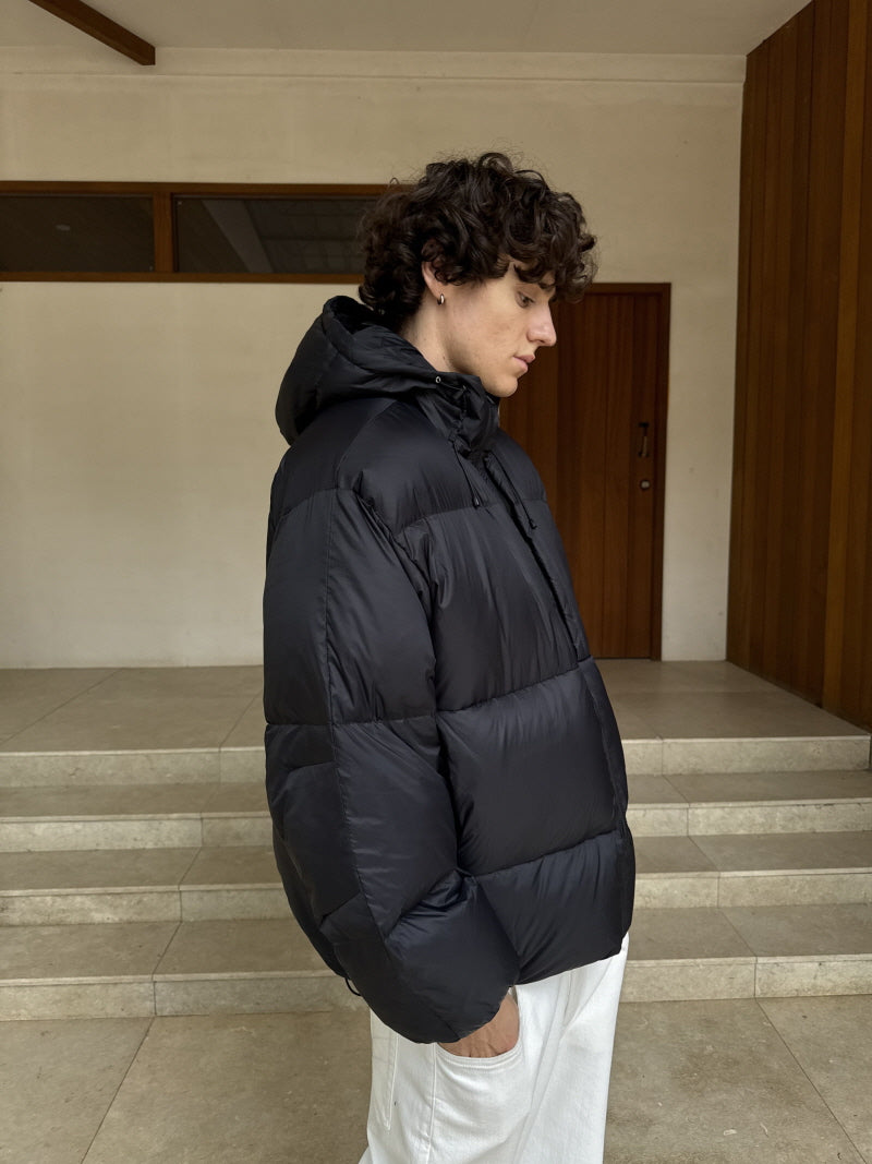 High-Neck Bread Down Jacket