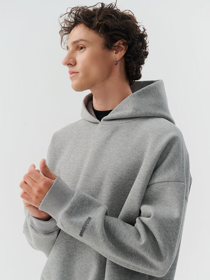Heavy Fleece Boxy Hoodie