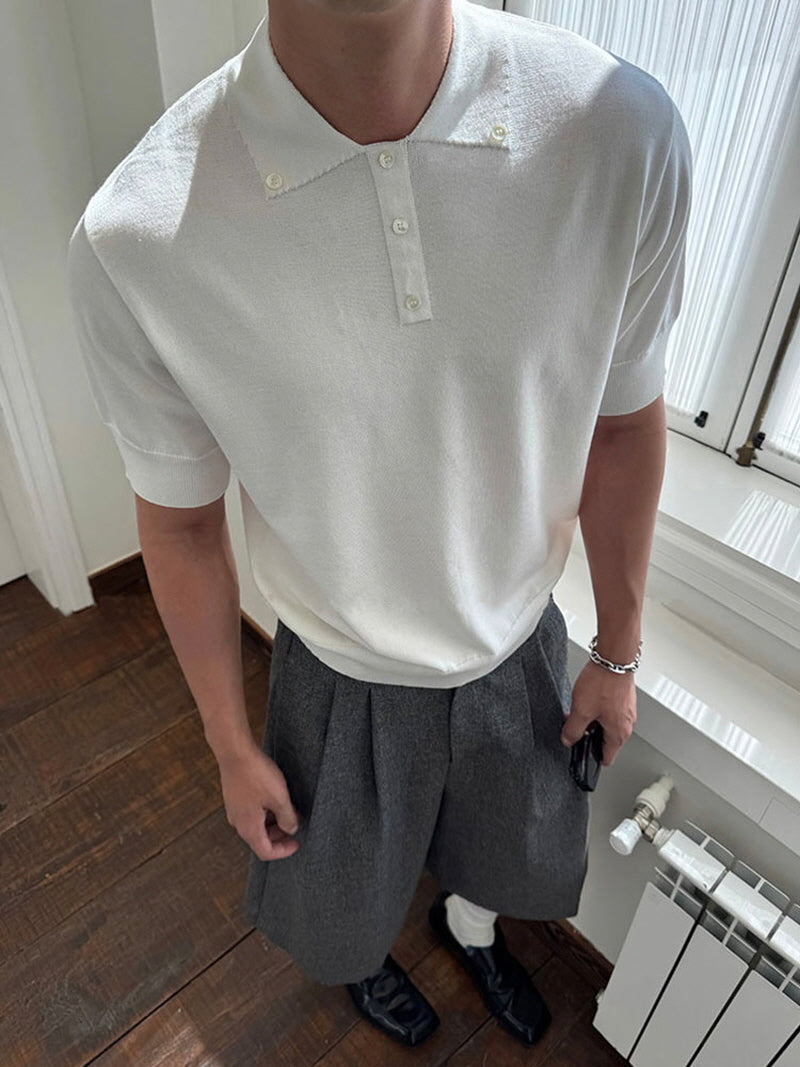 Lyocell Tencel Polo Shirt