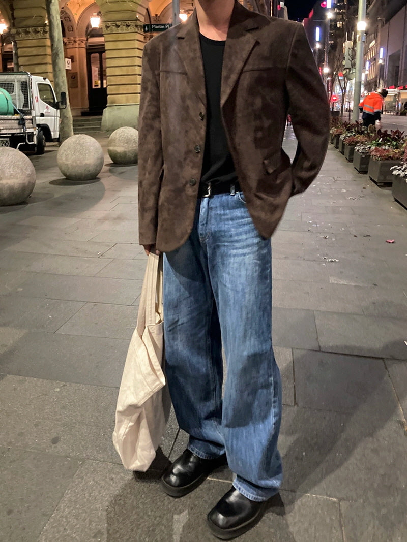 Vintage Commuter Loose Blazer