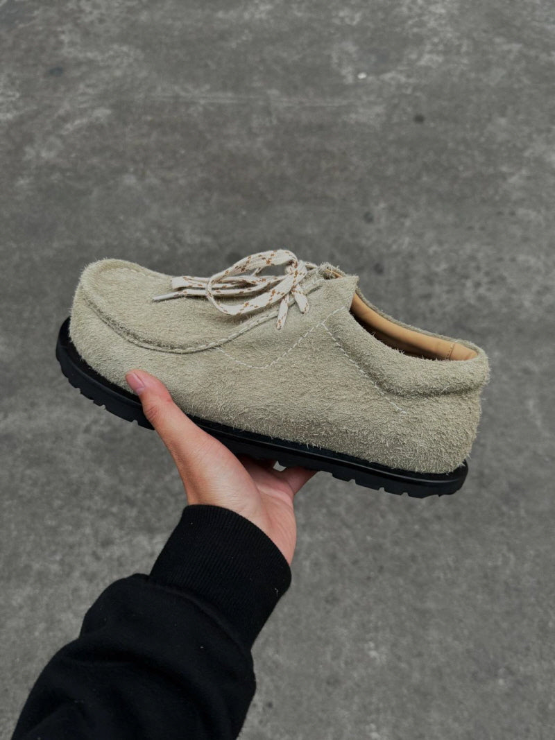 Platform Cargo Leather Shoes